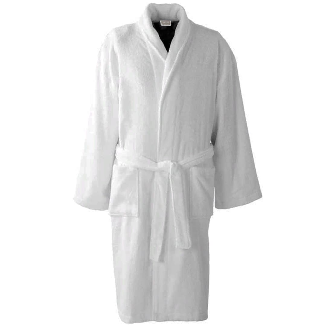 Boucle Shawl Collar Bathrobe
