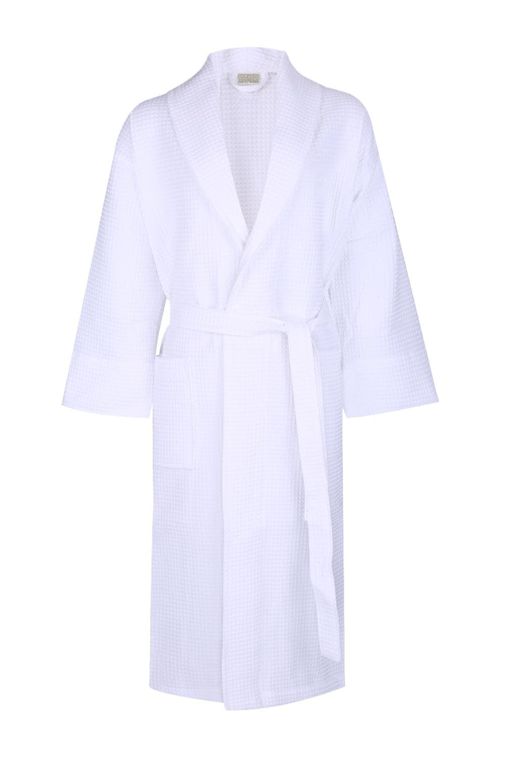Waffle Pattern Bathrobe
