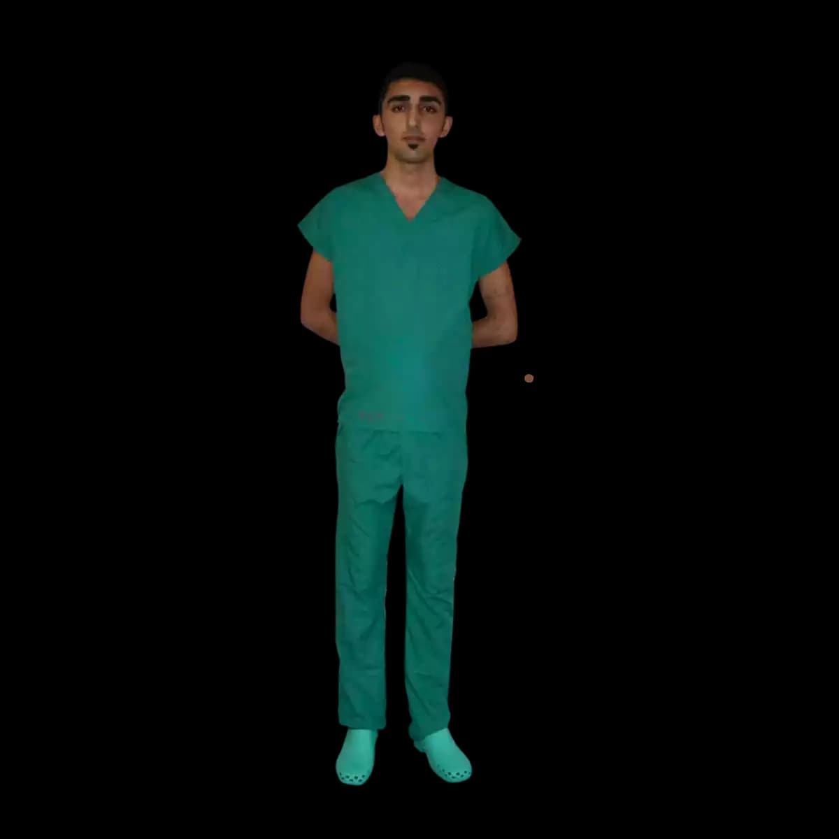 Operating Room Uniform V Collar