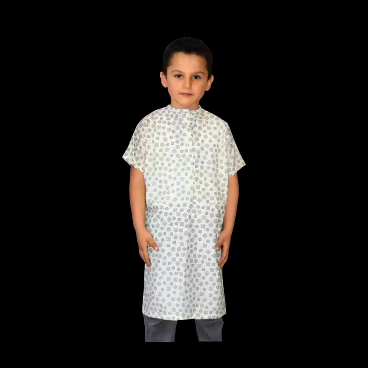 Patterned Patient Gown Child