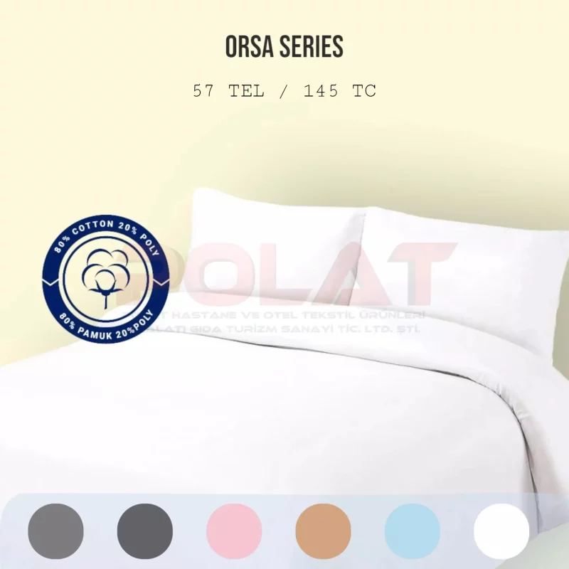 Orsa Series Duvet Cover Set 145 TC – 80% Cotton 20% Poly